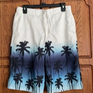 Boys Sonoma Swim Trunks Lg 14/16